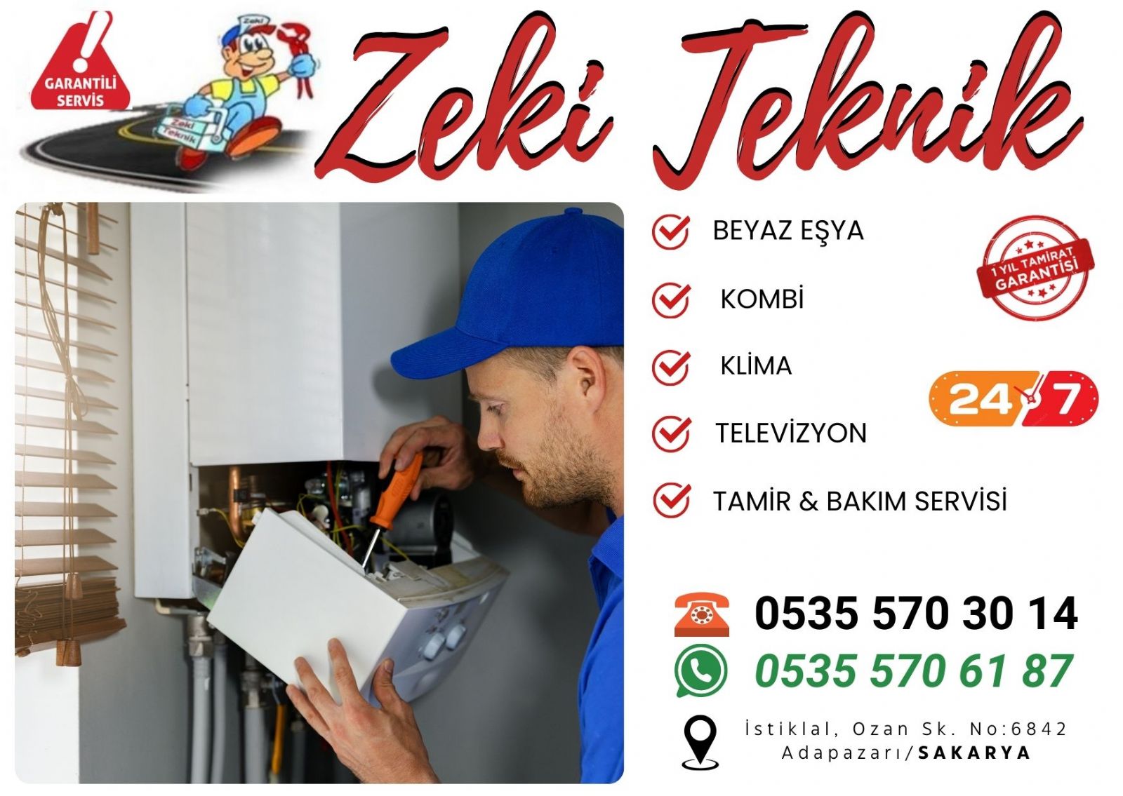 Adapazarı Kombi Servisi